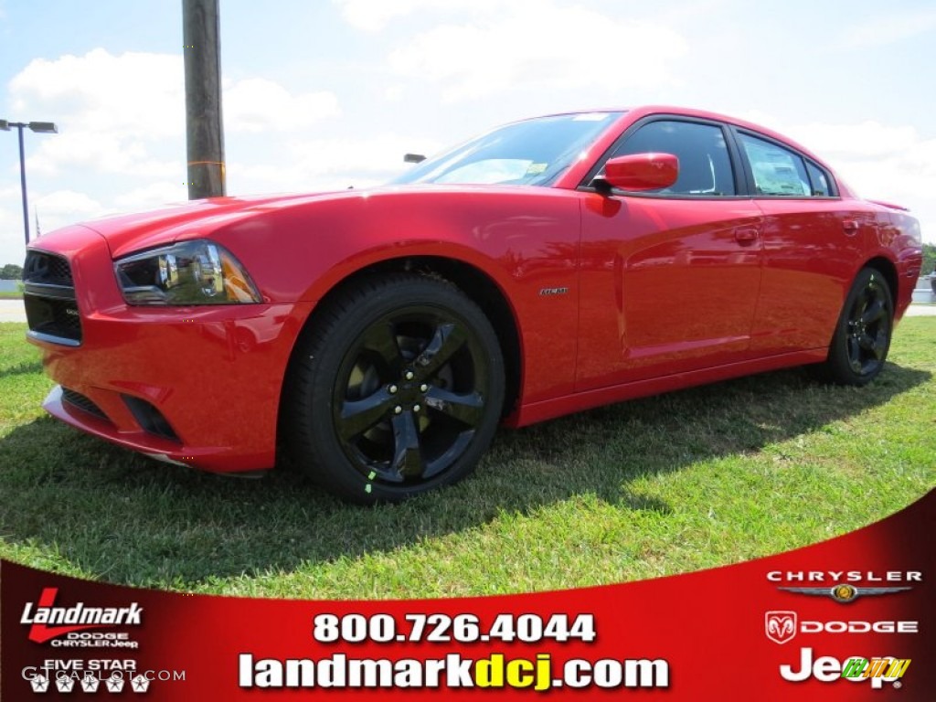 2014 Charger R/T - TorRed / Black photo #1