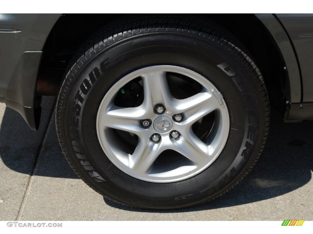 2001 RX 300 AWD - Mineral Green Metallic / Ivory photo #99