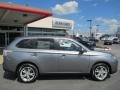 2014 Mercury Gray Metallic Mitsubishi Outlander SE S-AWC  photo #8