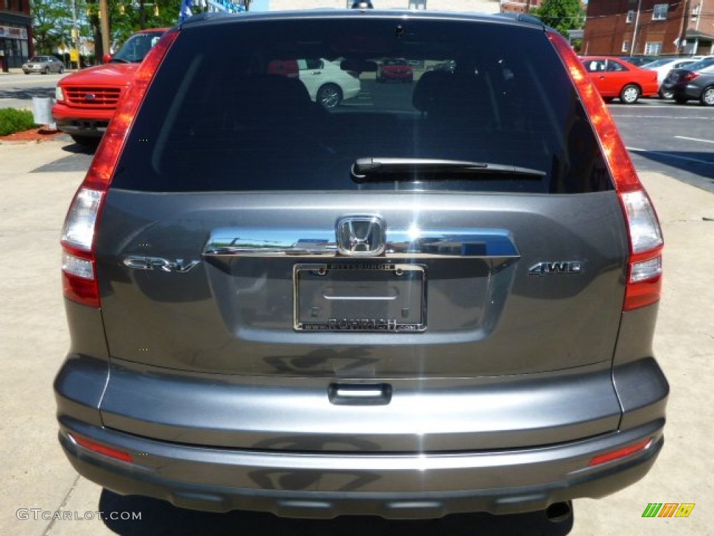 2011 CR-V EX-L 4WD - Polished Metal Metallic / Black photo #11