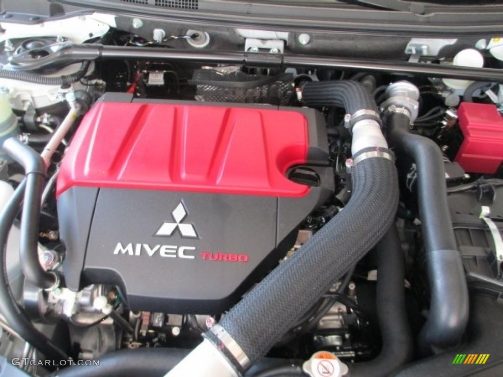 2014 Mitsubishi Lancer Evolution GSR 2.0 Liter Turbocharged DOHC 16-Valve MIVEC 4 Cylinder Engine Photo #94229519