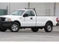 2007 Oxford White Ford F150 XL Regular Cab 4x4  photo #3