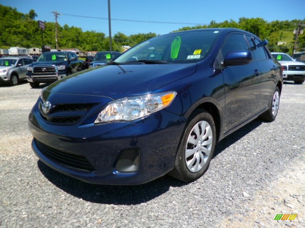 Nautical Blue Metallic 2012 Toyota Corolla LE Exterior Photo #94231313