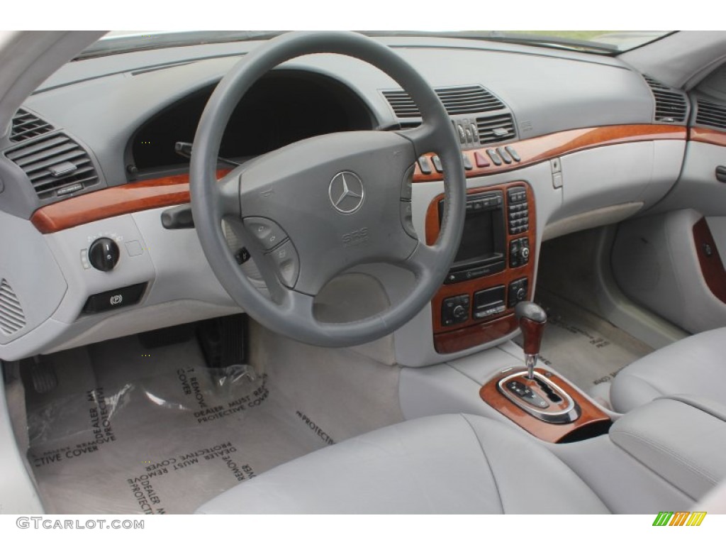 Ash Interior 2002 Mercedes-Benz S 430 Sedan Photo #94231568