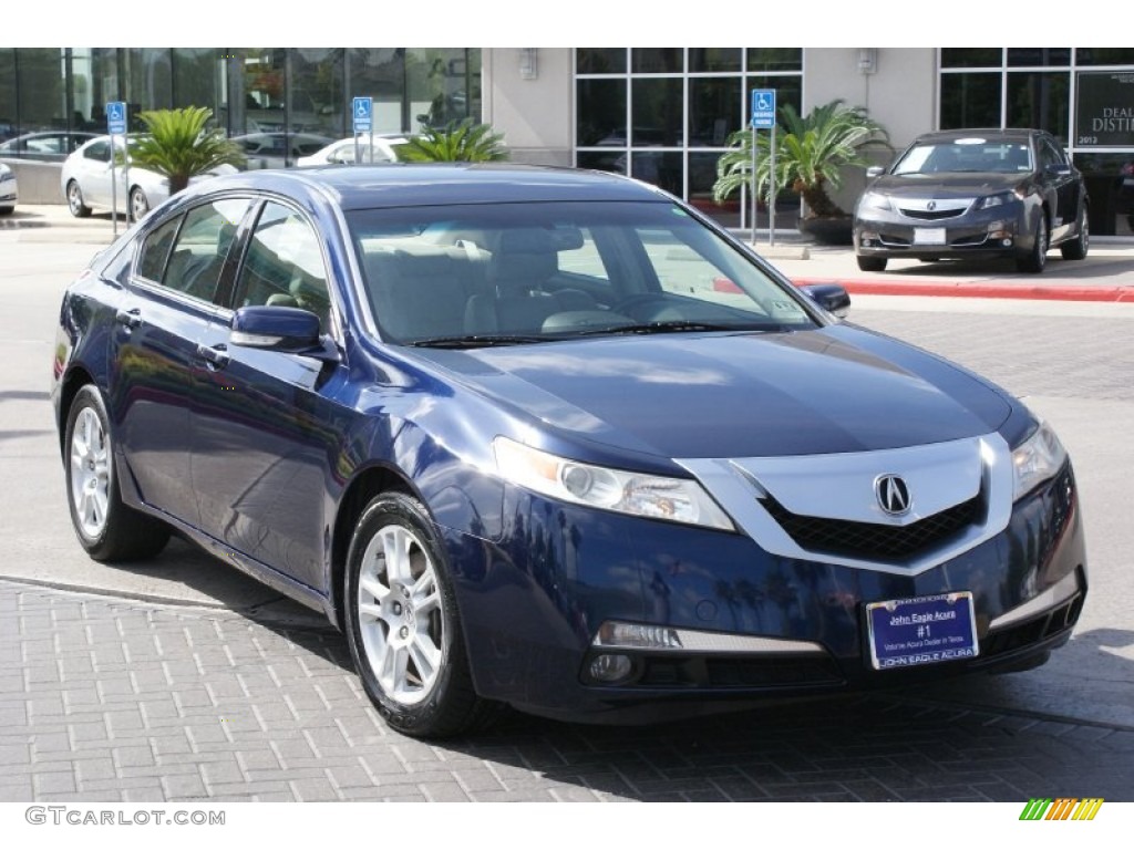 2009 TL 3.5 - Royal Blue Pearl / Taupe photo #3