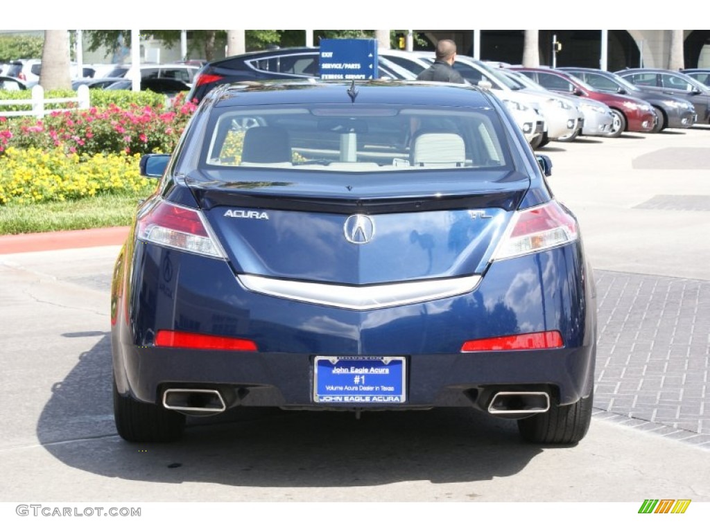 2009 TL 3.5 - Royal Blue Pearl / Taupe photo #5