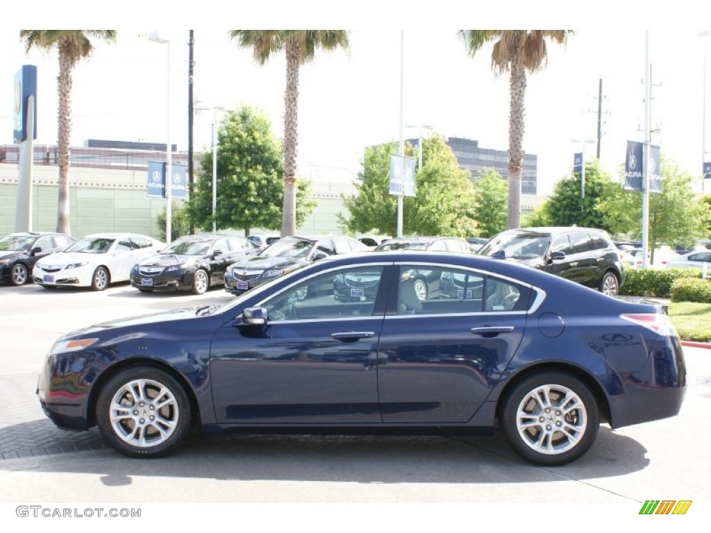 2009 TL 3.5 - Royal Blue Pearl / Taupe photo #6