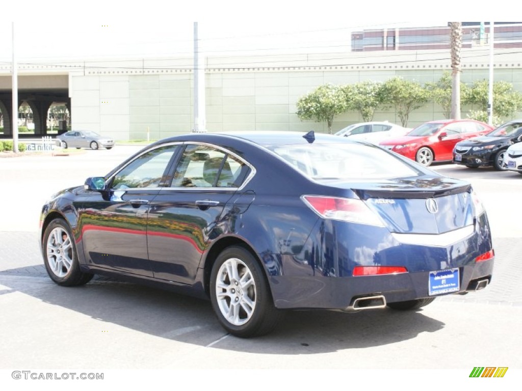 2009 TL 3.5 - Royal Blue Pearl / Taupe photo #7