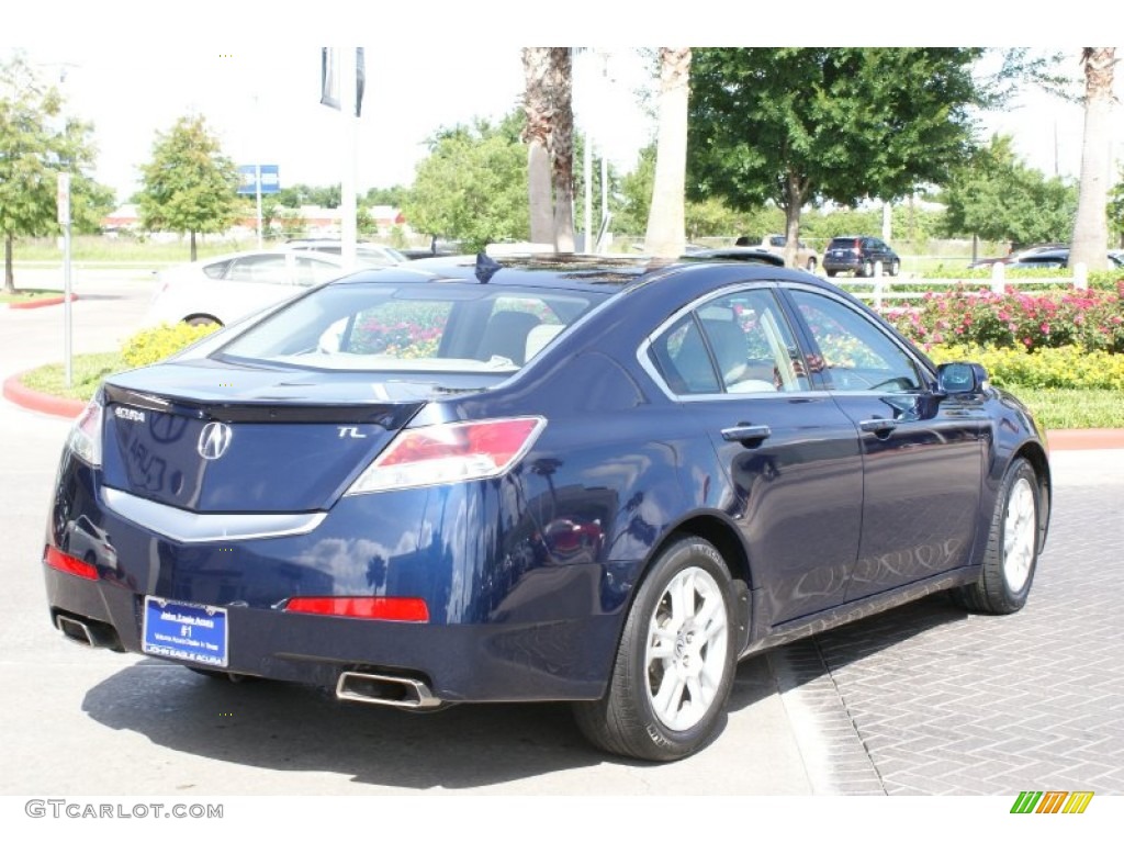 2009 TL 3.5 - Royal Blue Pearl / Taupe photo #8