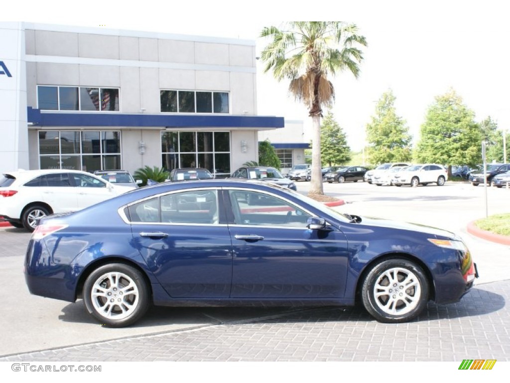 2009 TL 3.5 - Royal Blue Pearl / Taupe photo #9