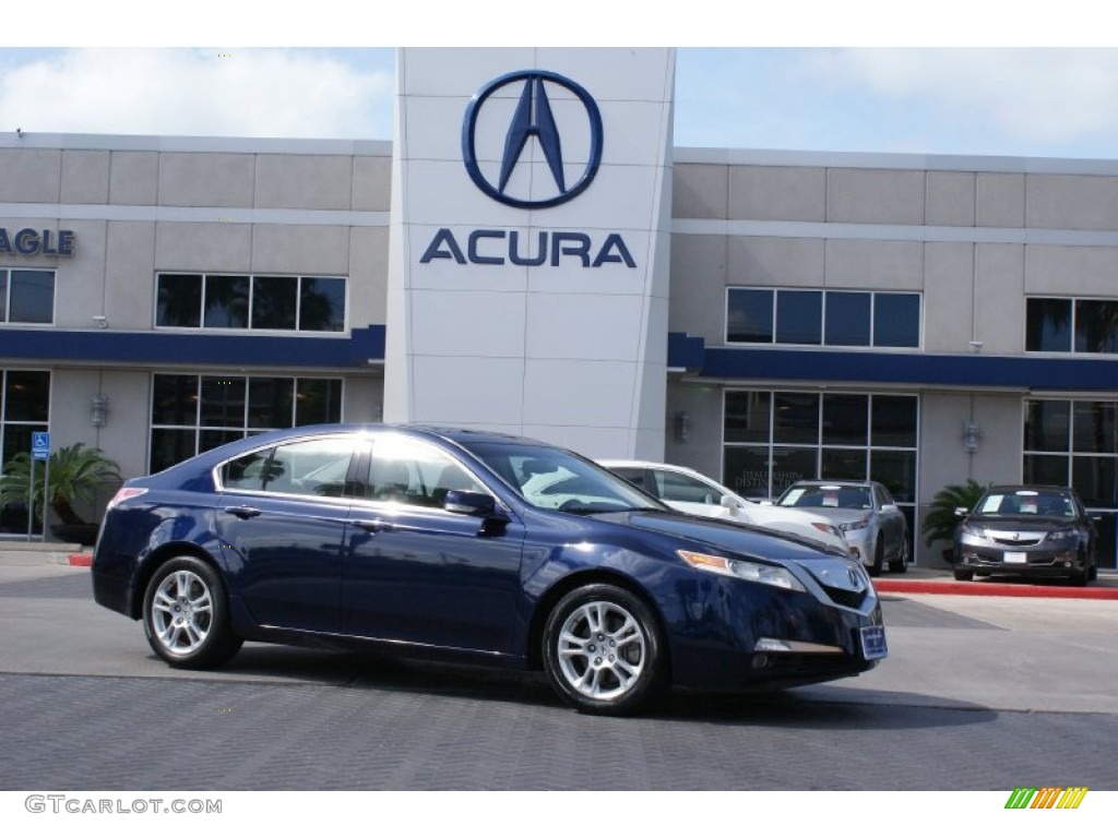 2009 TL 3.5 - Royal Blue Pearl / Taupe photo #10
