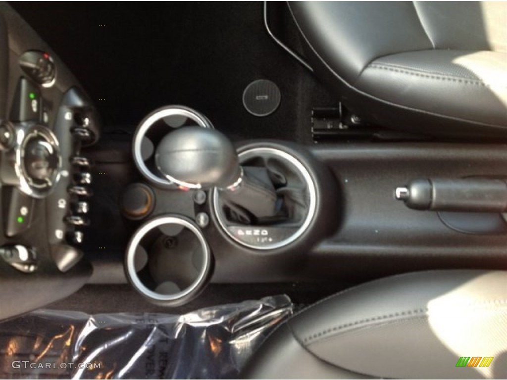2012 Cooper S Coupe - Eclipse Gray Metallic / Carbon Black photo #10