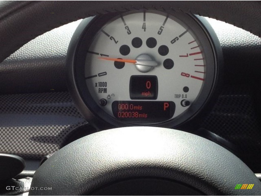 2012 Cooper S Coupe - Eclipse Gray Metallic / Carbon Black photo #21