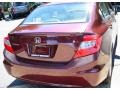 Crimson Pearl - Civic LX Sedan Photo No. 7