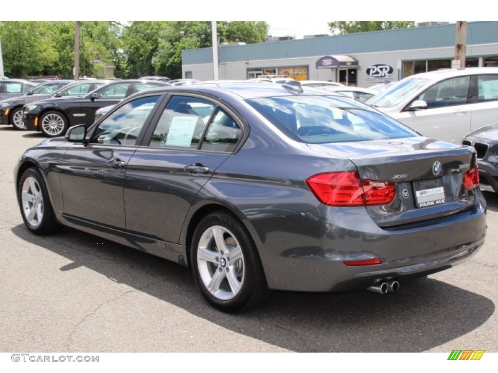 2014 3 Series 328i xDrive Sedan - Mineral Grey Metallic / Black photo #5