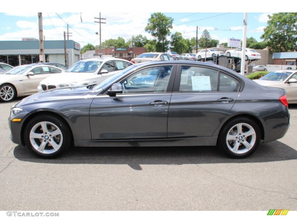 2014 3 Series 328i xDrive Sedan - Mineral Grey Metallic / Black photo #6