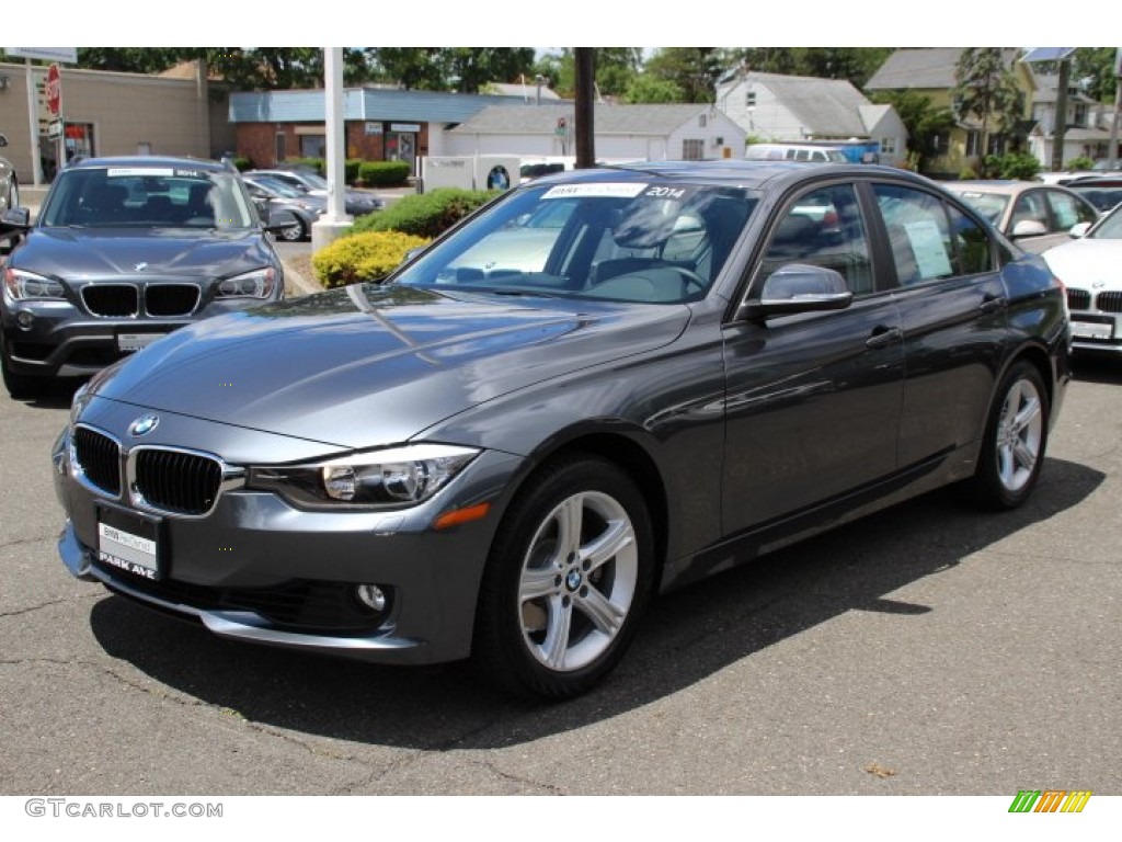 2014 3 Series 328i xDrive Sedan - Mineral Grey Metallic / Black photo #7