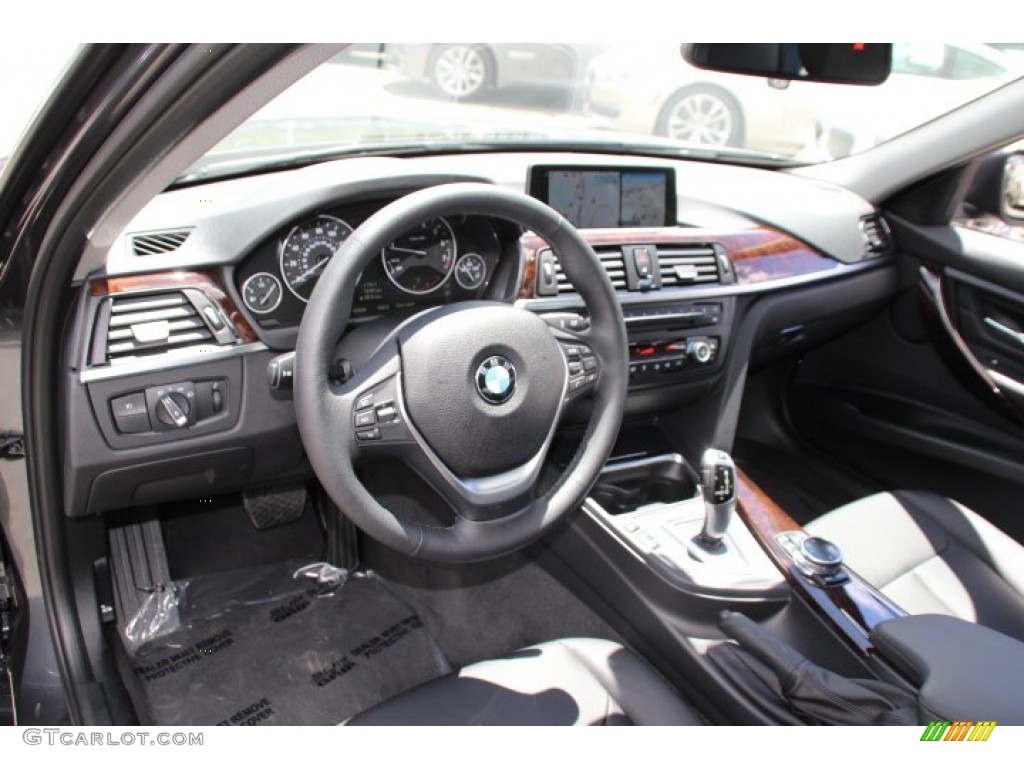2014 3 Series 328i xDrive Sedan - Mineral Grey Metallic / Black photo #10