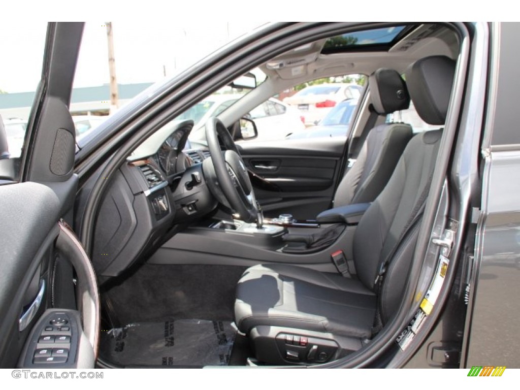 2014 3 Series 328i xDrive Sedan - Mineral Grey Metallic / Black photo #11