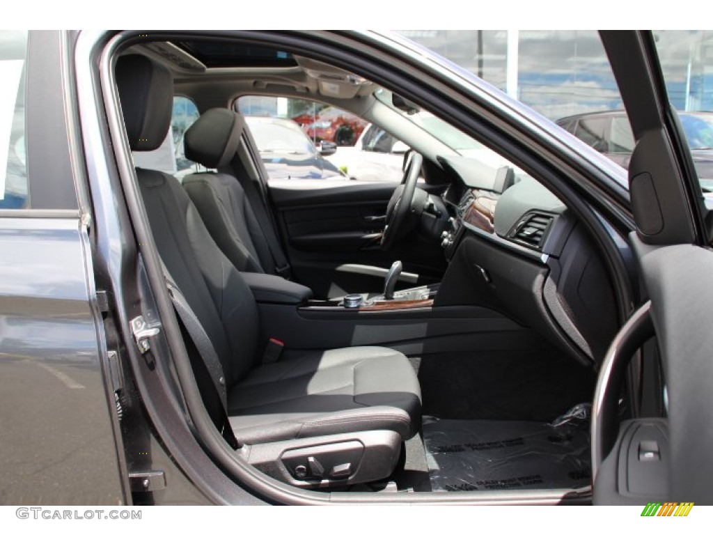 2014 3 Series 328i xDrive Sedan - Mineral Grey Metallic / Black photo #27