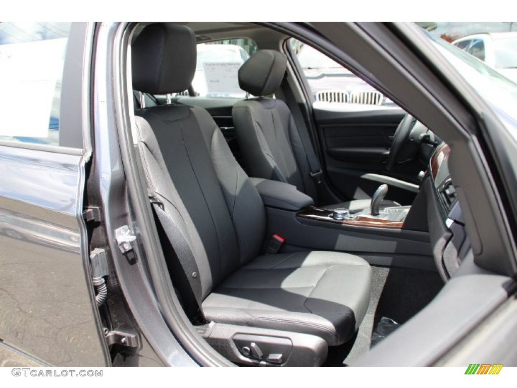 2014 3 Series 328i xDrive Sedan - Mineral Grey Metallic / Black photo #28