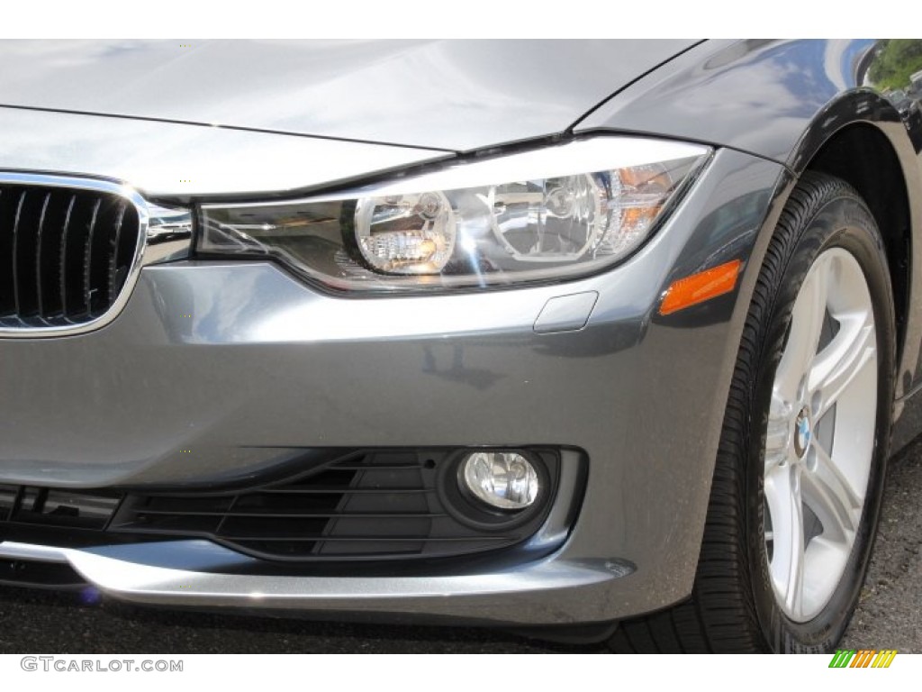 2014 3 Series 328i xDrive Sedan - Mineral Grey Metallic / Black photo #30