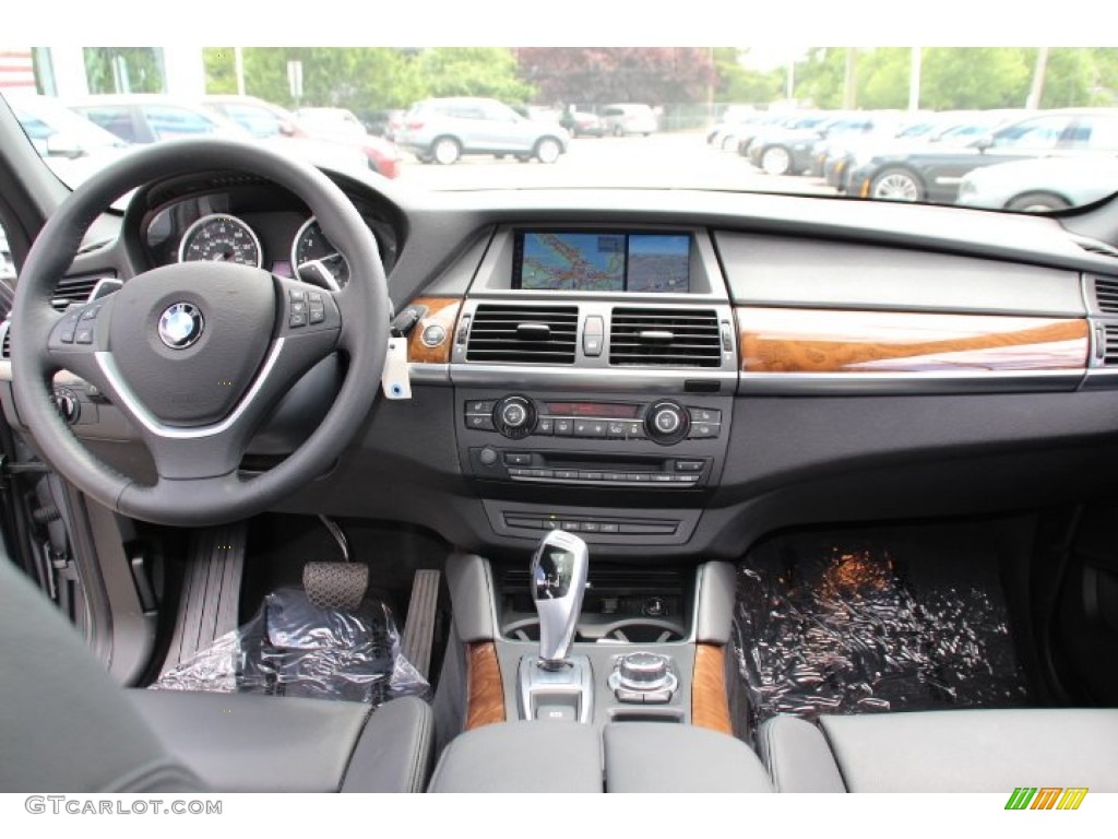 2014 BMW X6 xDrive35i Black Dashboard Photo #94238381
