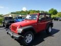 Flame Red - Wrangler Sport 4x4 Photo No. 1