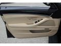 Venetian Beige 2014 BMW 5 Series 535i Sedan Door Panel