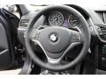 Black 2014 BMW X1 xDrive35i Steering Wheel