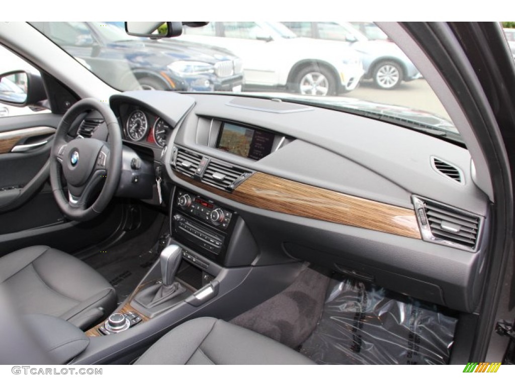 2014 BMW X1 xDrive35i Black Dashboard Photo #94241606