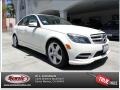 Arctic White 2011 Mercedes-Benz C 300 Sport