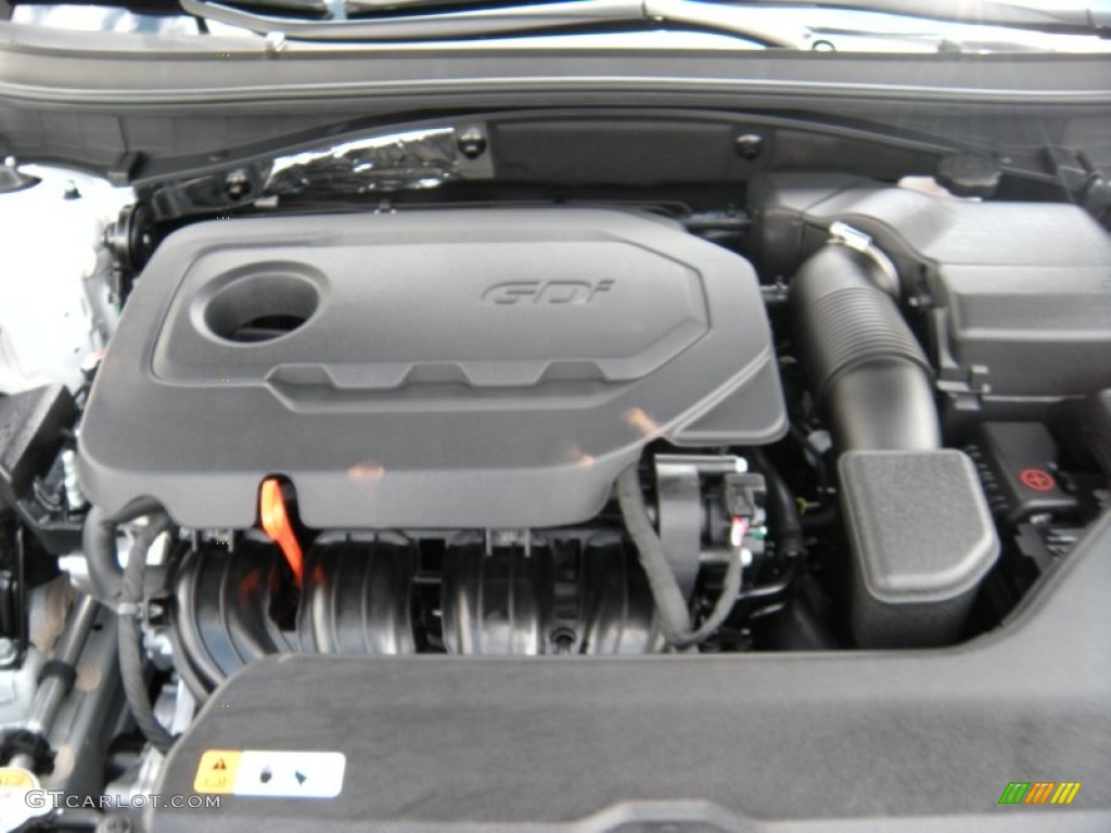 2015 Hyundai Sonata SE 2.4 Liter GDI DOHC 16-Valve D-CVVT 4 Cylinder Engine Photo #94243115
