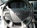 2015 Hyundai Sonata Gray Interior Steering Wheel Photo