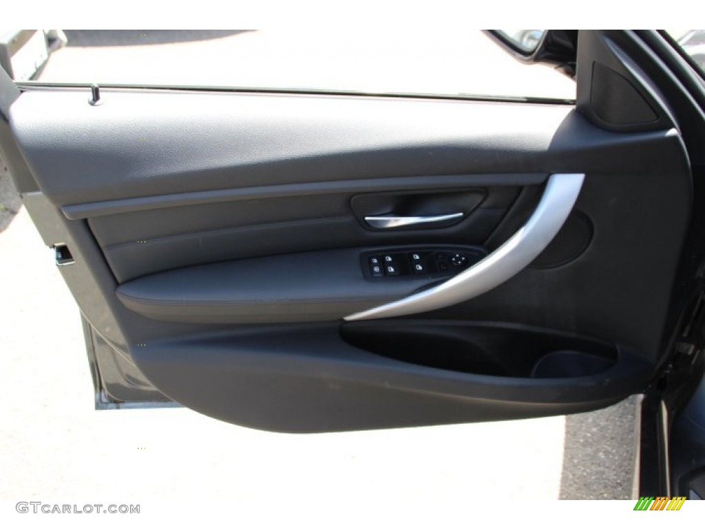 2014 3 Series 335i xDrive Sedan - Mineral Grey Metallic / Black photo #9