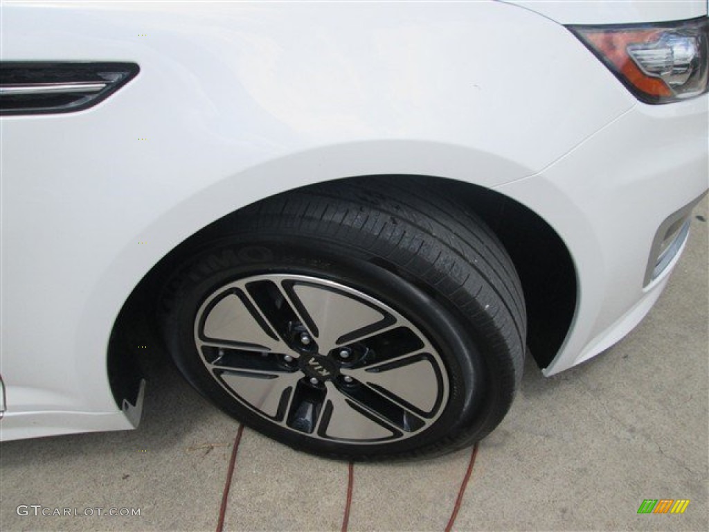 2013 Optima Hybrid LX - Snow White Pearl / Gray photo #3