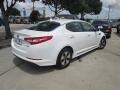 2013 Snow White Pearl Kia Optima Hybrid LX  photo #7