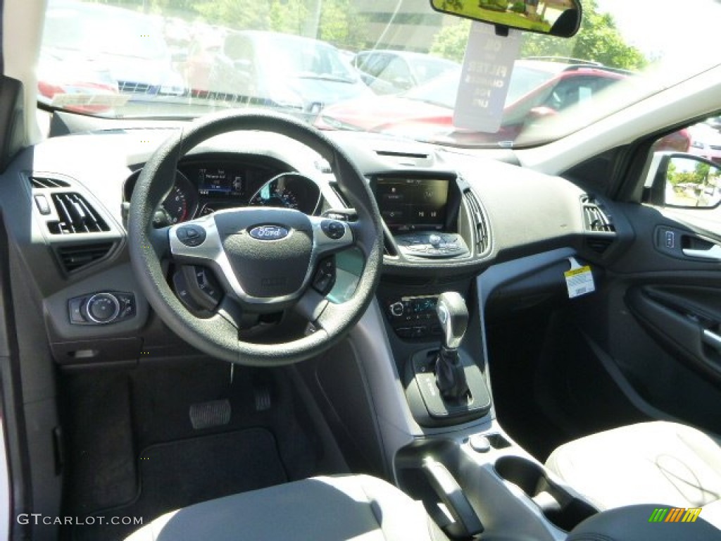 2014 Escape SE 2.0L EcoBoost 4WD - Oxford White / Charcoal Black photo #10