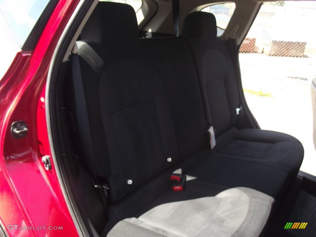 2011 Rogue S AWD - Cayenne Red / Gray photo #17