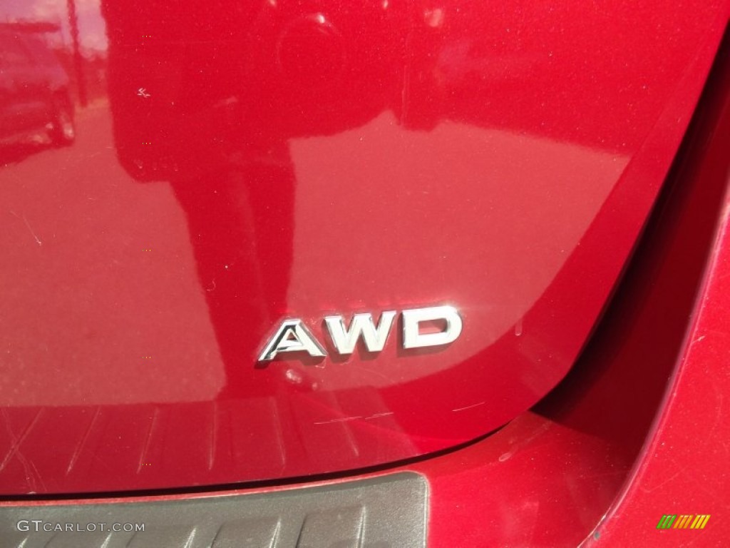 2011 Rogue S AWD - Cayenne Red / Gray photo #37
