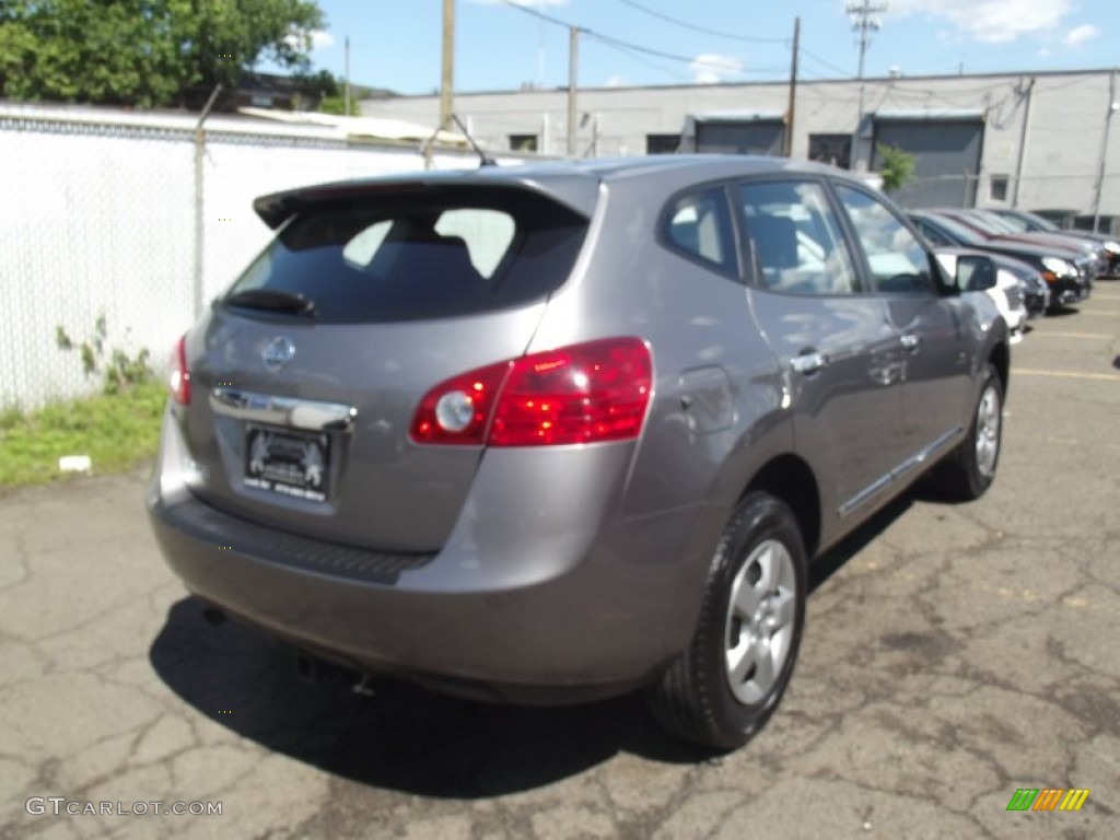 2011 Rogue SV - Frosted Steel Metallic / Black photo #4