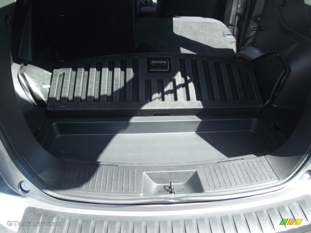 2011 Rogue SV - Frosted Steel Metallic / Black photo #37