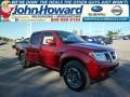 Lava Red 2014 Nissan Frontier Pro-4X Crew Cab 4x4