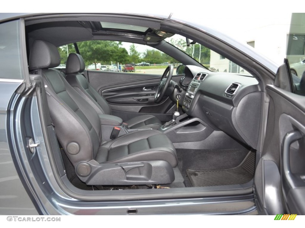 Titan Black Interior 2008 Volkswagen Eos 2.0T Photo #94249634