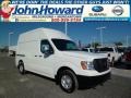 Glacier White 2014 Nissan NV 2500 HD SV High Roof