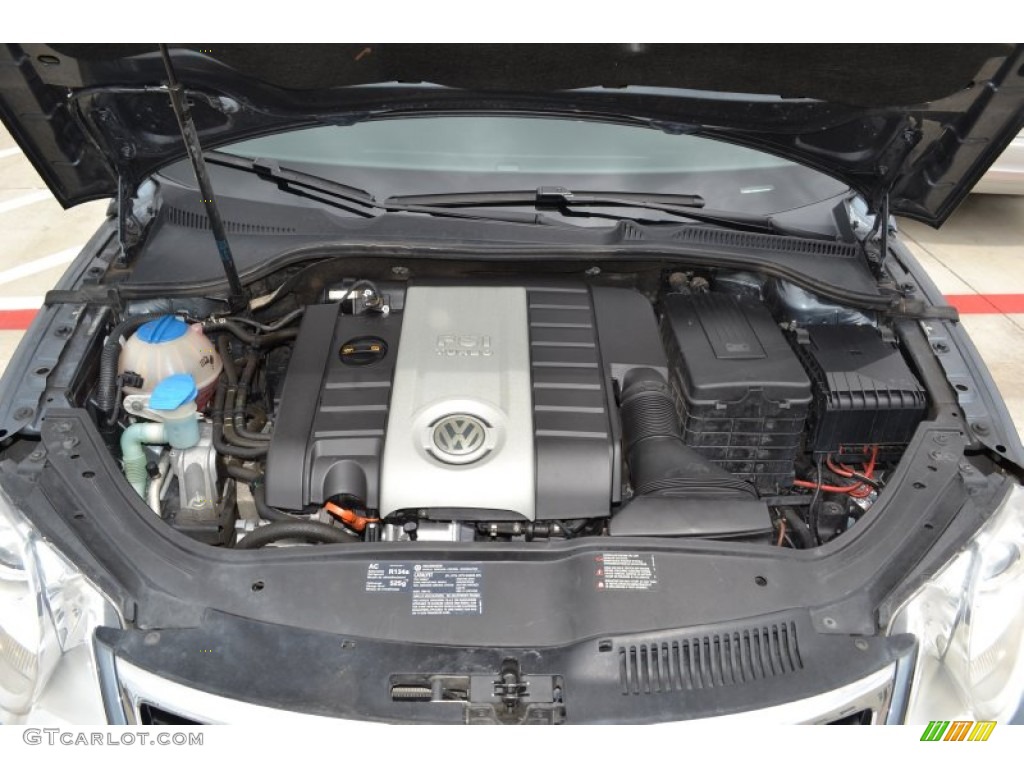 2008 Volkswagen Eos 2.0T Engine Photos
