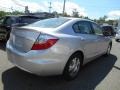 2012 Alabaster Silver Metallic Honda Civic Hybrid-L Sedan  photo #4