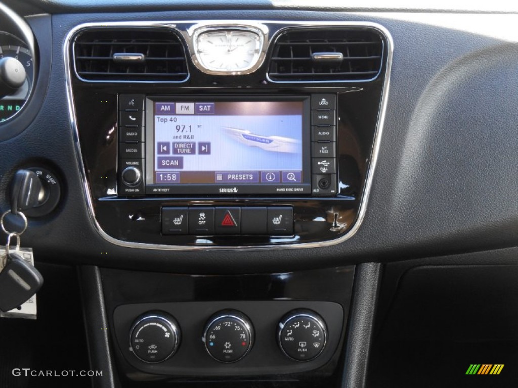 2012 200 Limited Sedan - Deep Auburn Pearl / Black/Light Frost photo #20