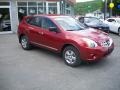 2011 Cayenne Red Nissan Rogue S AWD  photo #3