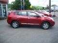 2011 Cayenne Red Nissan Rogue S AWD  photo #4